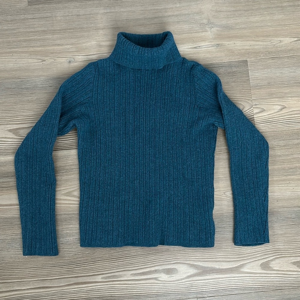 Girls Merino Wool Turtleneck